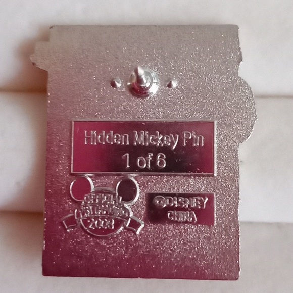 DISNEY HIDDEN MICKEY CHIP CALIFORNIA PIN - Picture 2 of 5